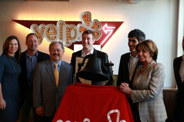 Yelp HQ Ribbon-Cutting Ceremony, November 2013