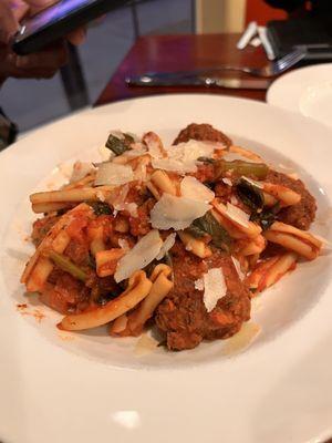 Meatball pasta