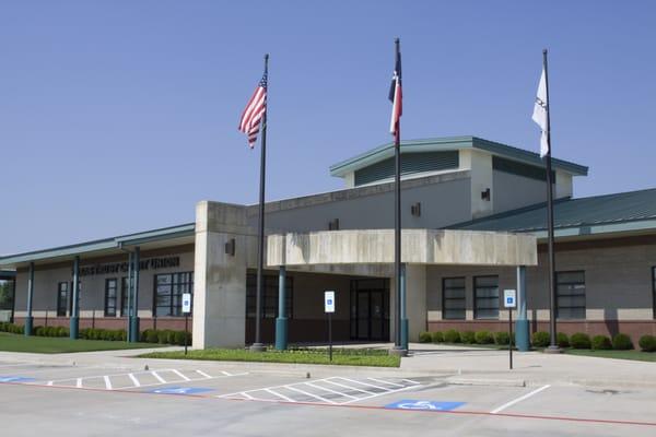 Mansfield branch at the intersection of Country Club and Matlock.