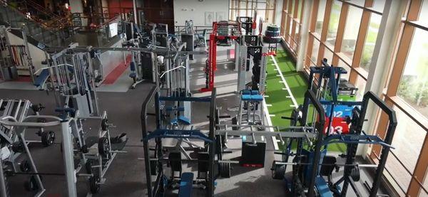 Functional Training Space at Island Health & Fitness.