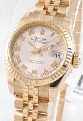 Rolex Ladies Datejust Watch in Everose