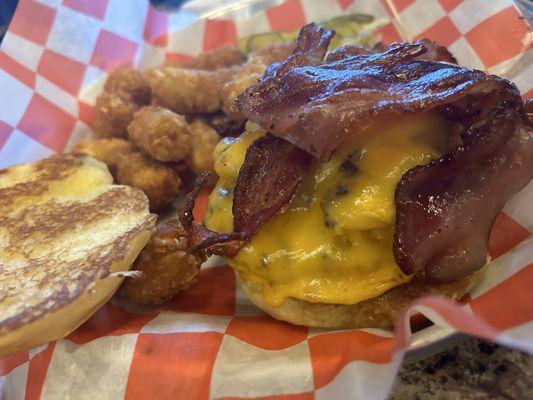 Double Bacon Smashburger Feature