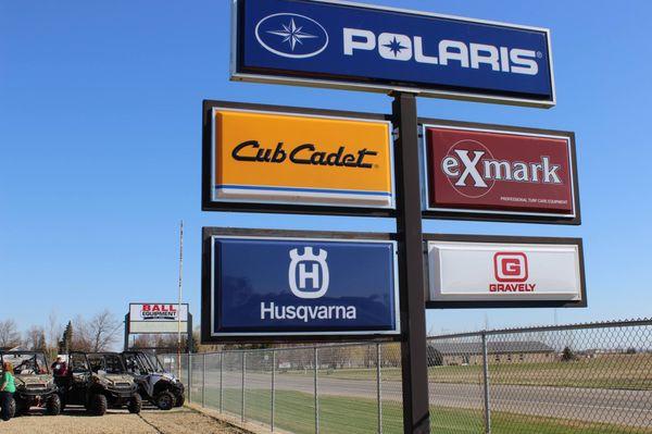 Polaris, Cub Cadet, eXmark, Husqvarna, Gravely Dealer