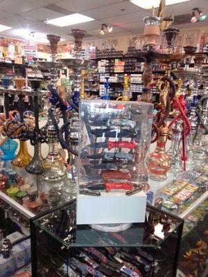 Anything you need hookahs tobacco shisha cigars cleaning products papers cones glass disposable Vapes juice herbal vaporizers