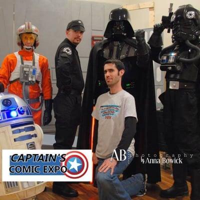 Captain Mike with the 501st Garrison at Captain's Comic Expo 2014