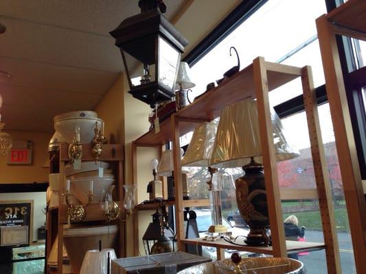 Beautiful selection of lamps