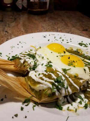 "Oh" Those Taste Tamales & Eggs