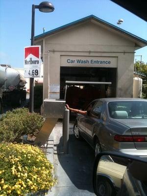 The car wash.