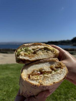 Vegan Handsome Owl Sandwich