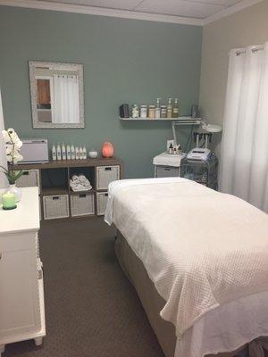 One of our Skincare and Massage Rooms