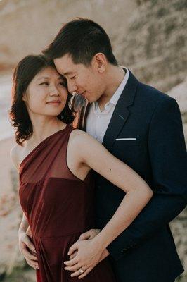 Nancy cut my hair before my engagement photo shoot. It turned out great! (I'm the guy)