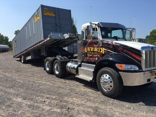 Storage Container Delivery & Set Up