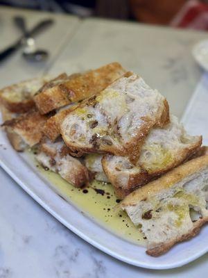 Focaccia with Olive Oil and Balsamic Vinaigrette