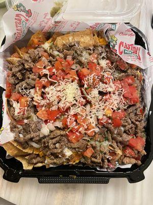 Doordash @3 am Carne Asada Super Nachos