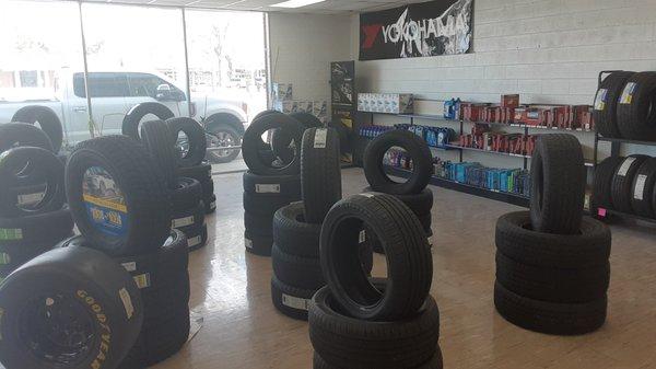 Tons of tires!