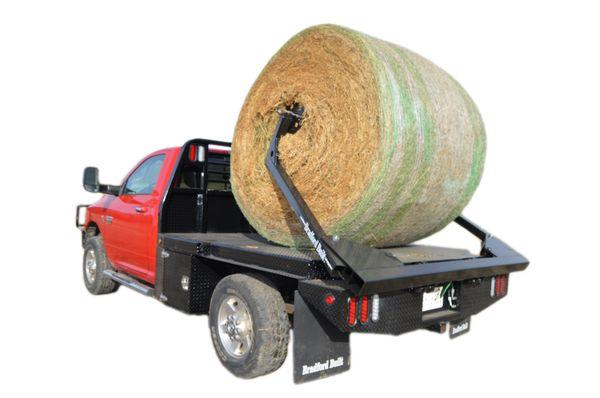 New Bradford Built Clamp Bed - Hauling your hay bales well.