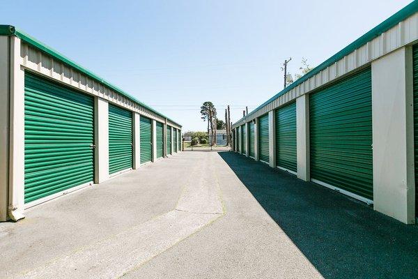 Our facility offer easy drive-up storage options with secure gate access