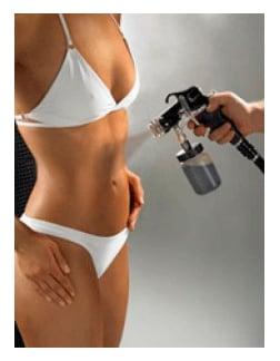 airbrush spray tanning available at both locations