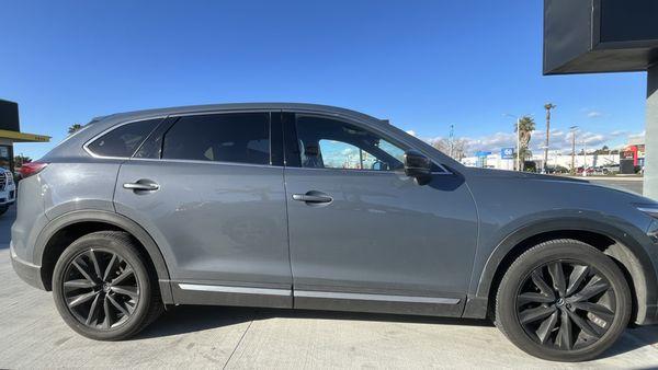 Mazda cx-9. Exterior+interior were awesome - loved the colors!