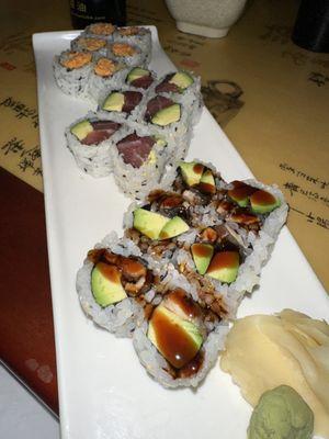 Sushi 3 roll lunch special