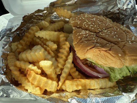 Beef "Curry" Burger