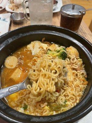 Korean spicy ramen