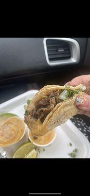 Steak tacos