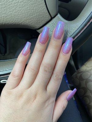 Pink holographic!