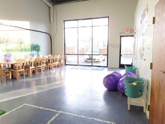 Check out all of our space! #bloomingeinsteinsrocks