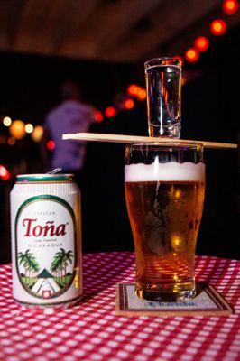 Half Nicaraguan Owned - we carry Toña! We also have Sake Bombs!