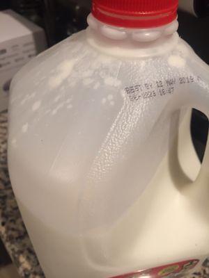 Rotten milk