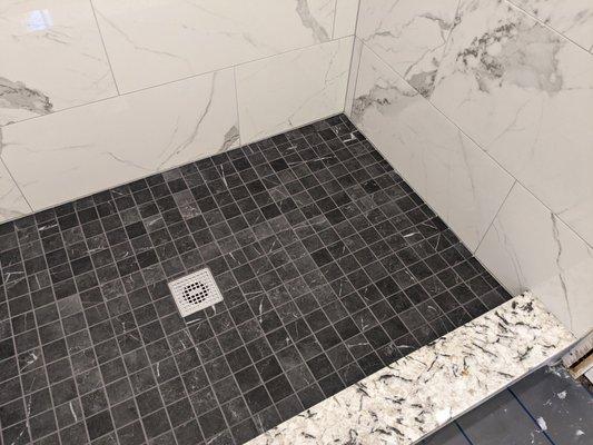 M R Tile Installation