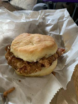 Tenderloin biscuit