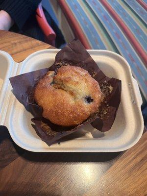 Blueberry muffin