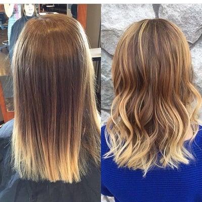 Bailey's balayage work!