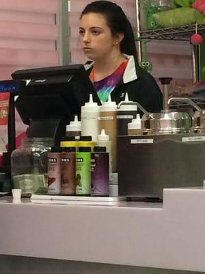 This young fine female was generous, kind, sweet, and possibly the greatest frozen yogurt employee of all time.