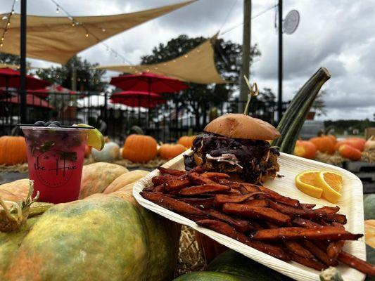 fall at the hive
bbq sandwich