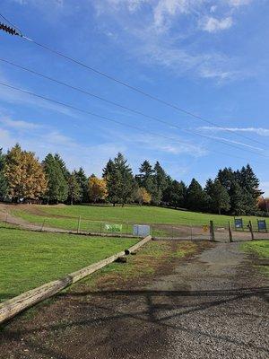 Awesome off leash area! Huge!