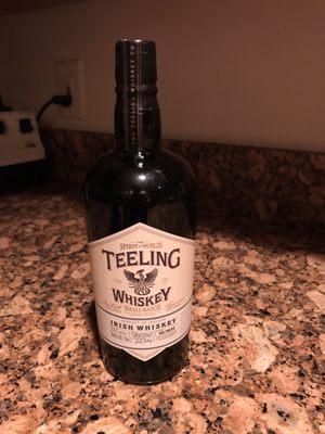 Rand suggested I try a new brand of Irish Whiskey- Teeling!