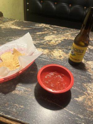 Chips and salsa