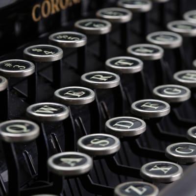 1937 Corona Typewriter