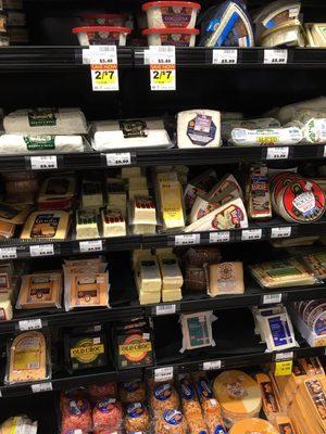 Small cheese selection