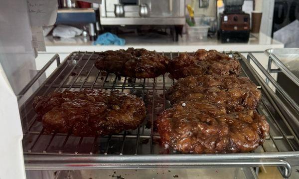 I love me a good apple fritter.     Next time.