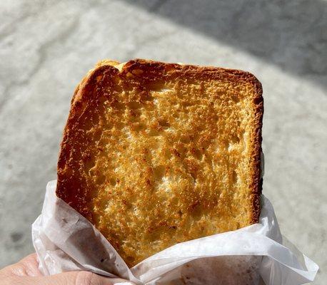 Pepper Jack on sourdough grilled cheese from the Dairy Bar