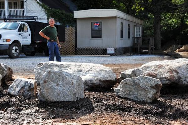 New shipment of rocks