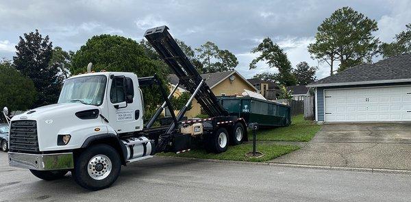 Waste management Dumpster rental service