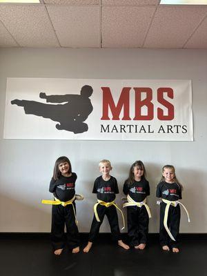 Little Champions Belt Graduation