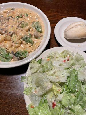 Pasta con Broccoli with The Pasta House Co. Famous Salad