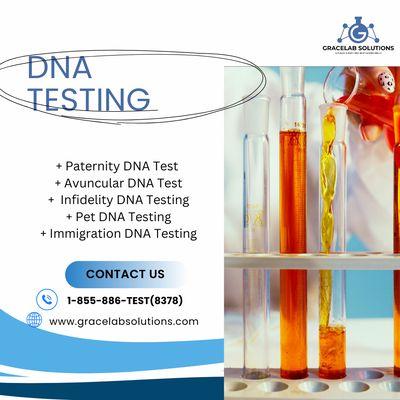 DNA testing is available.