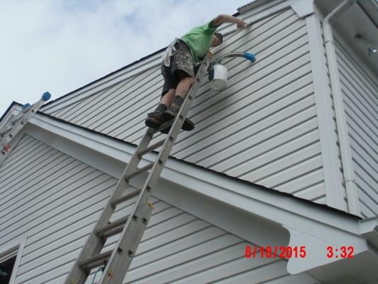 Exterior painting is also offered!